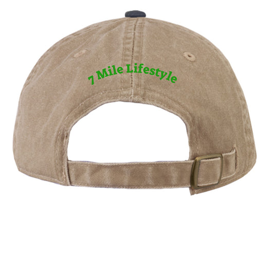 KHAKI/NAVY - BACK
