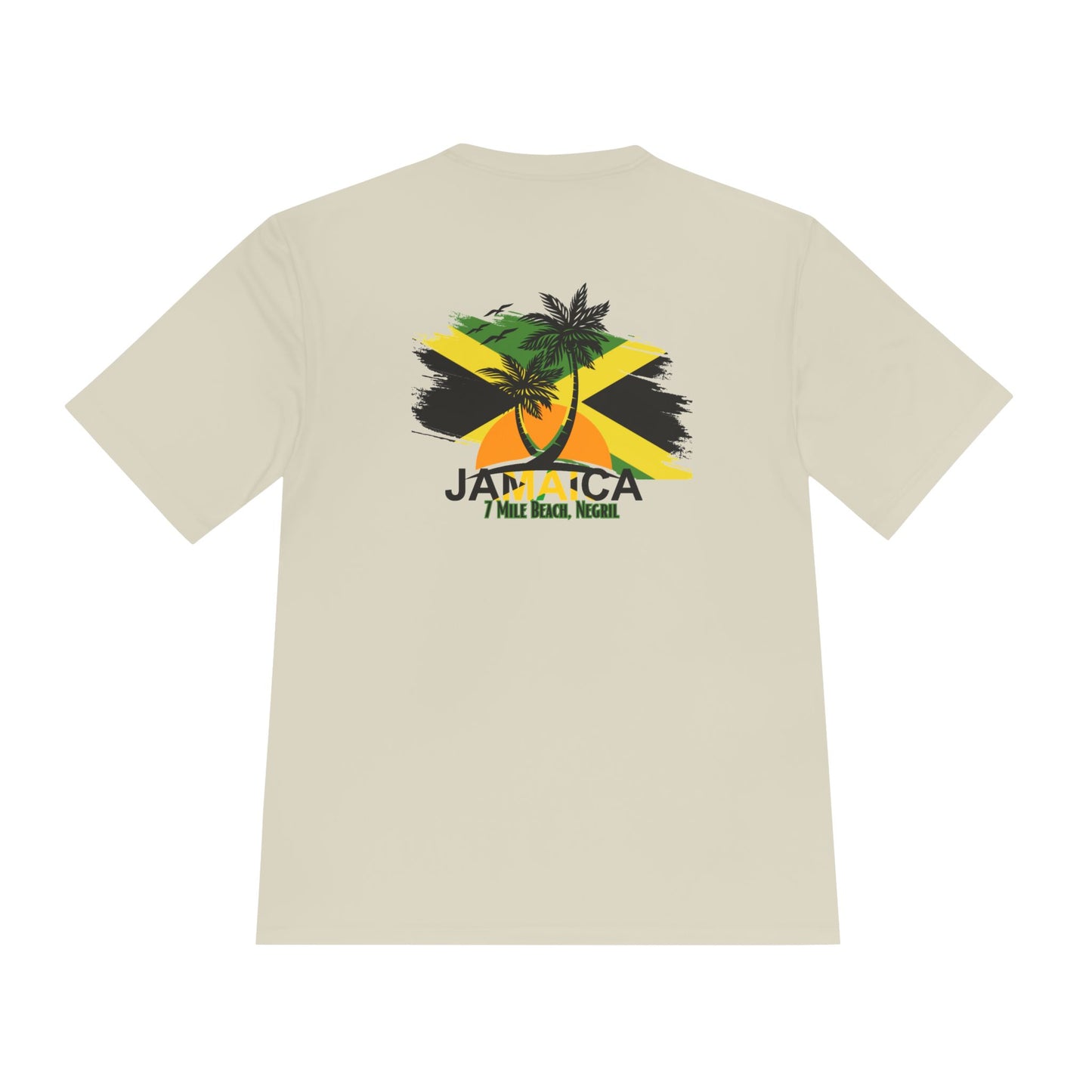 Jamaica Sunset Palms, Unisex Moisture Wicking Shirt