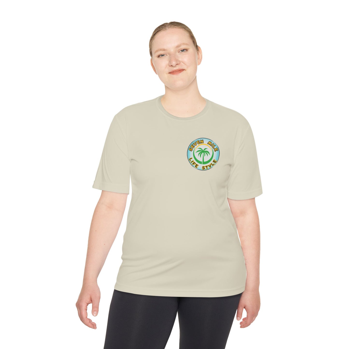 Jamaica Sunset Palms, Unisex Moisture Wicking Shirt