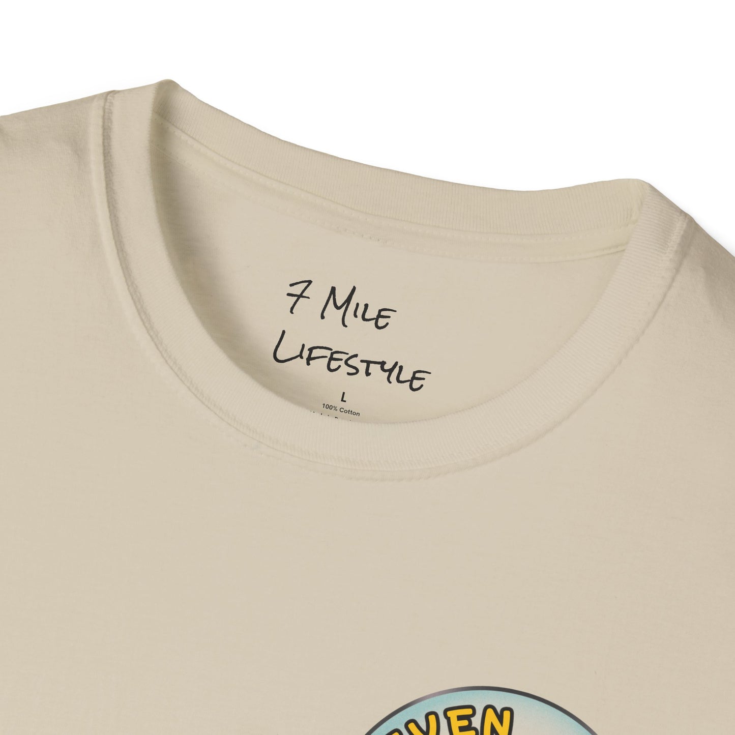 Multi Color Turtle,  Unisex Softstyle Tee,