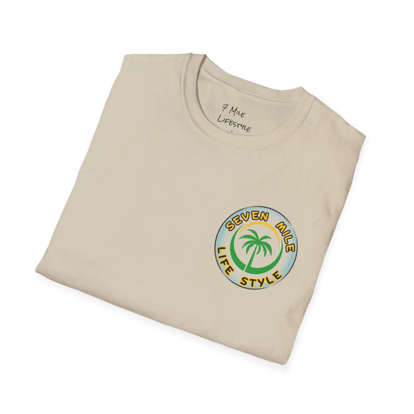 Multi Color Turtle,  Unisex Softstyle Tee,