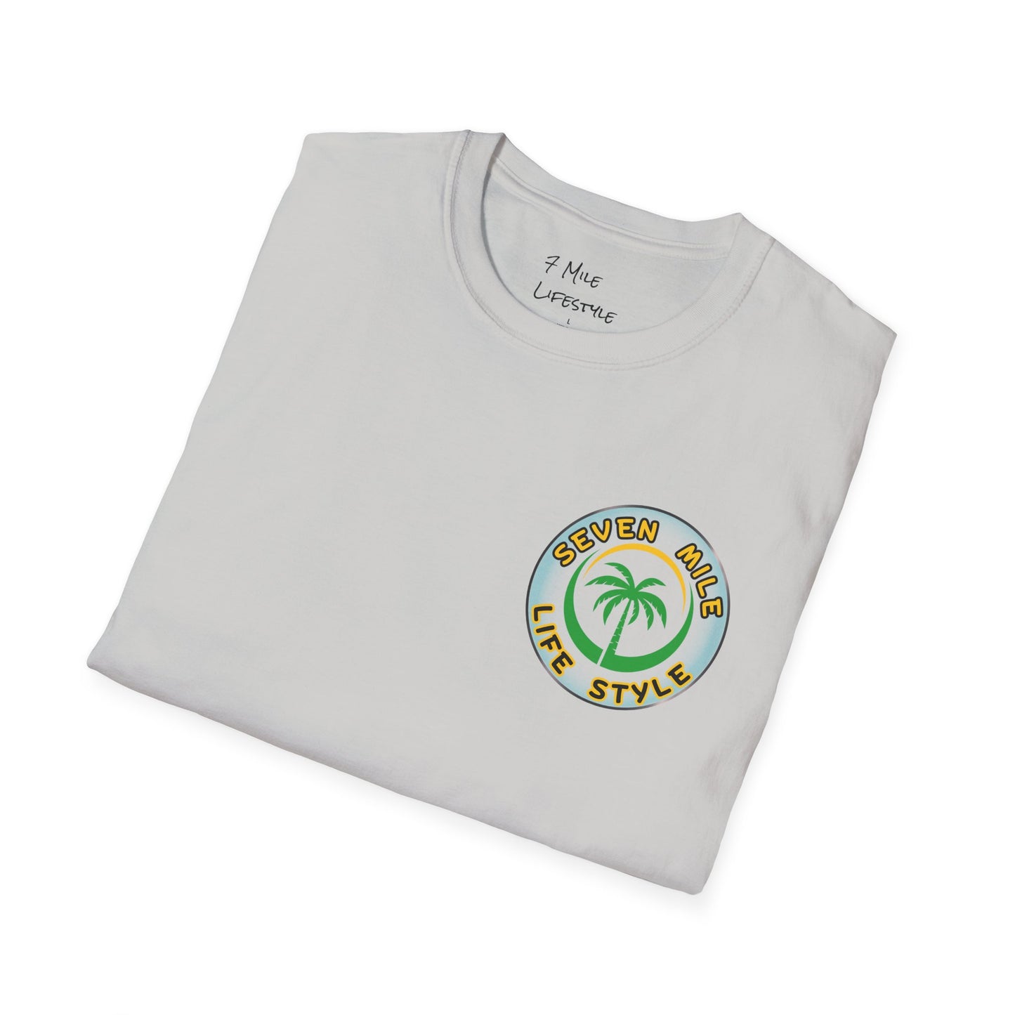 Multi Color Turtle,  Unisex Softstyle Tee,