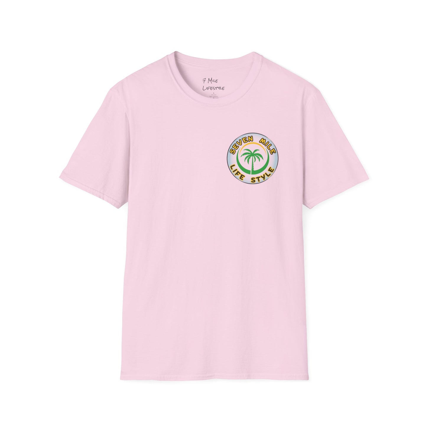 Multi Color Turtle,  Unisex Softstyle Tee,