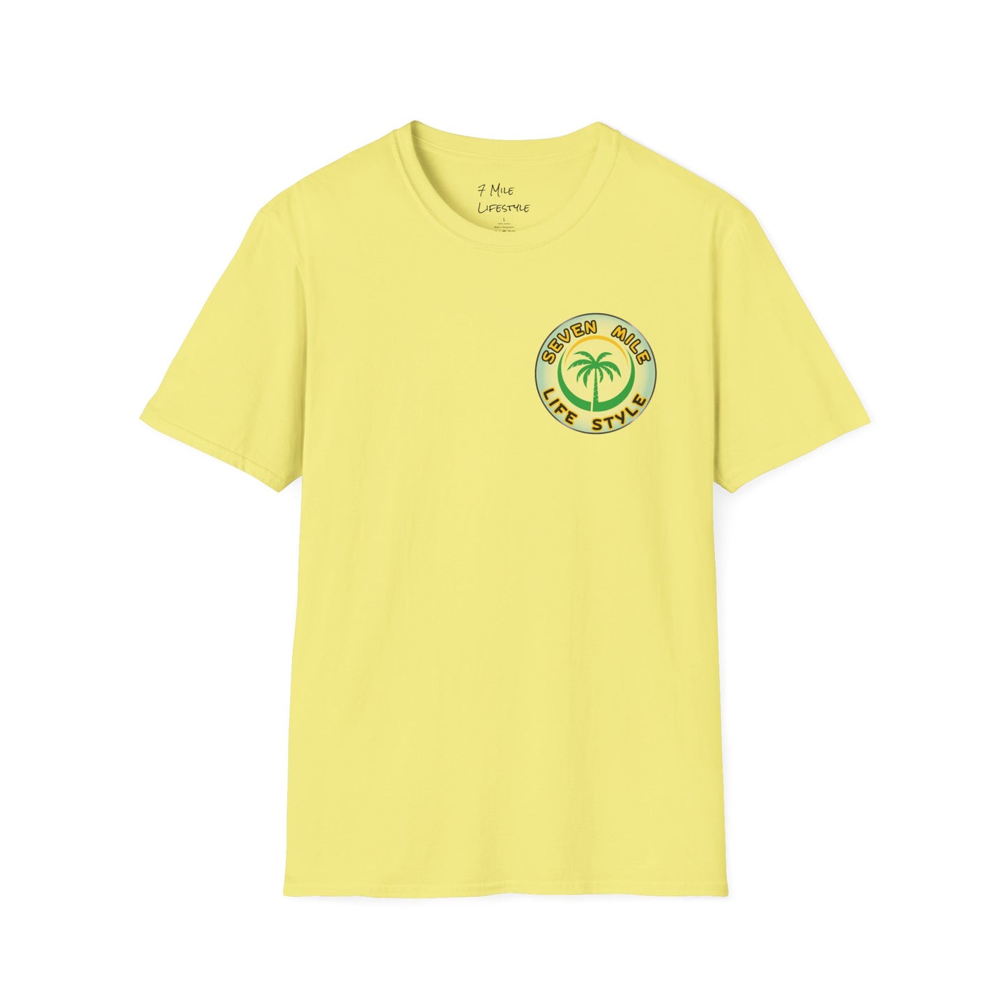 Multi Color Turtle,  Unisex Softstyle Tee,