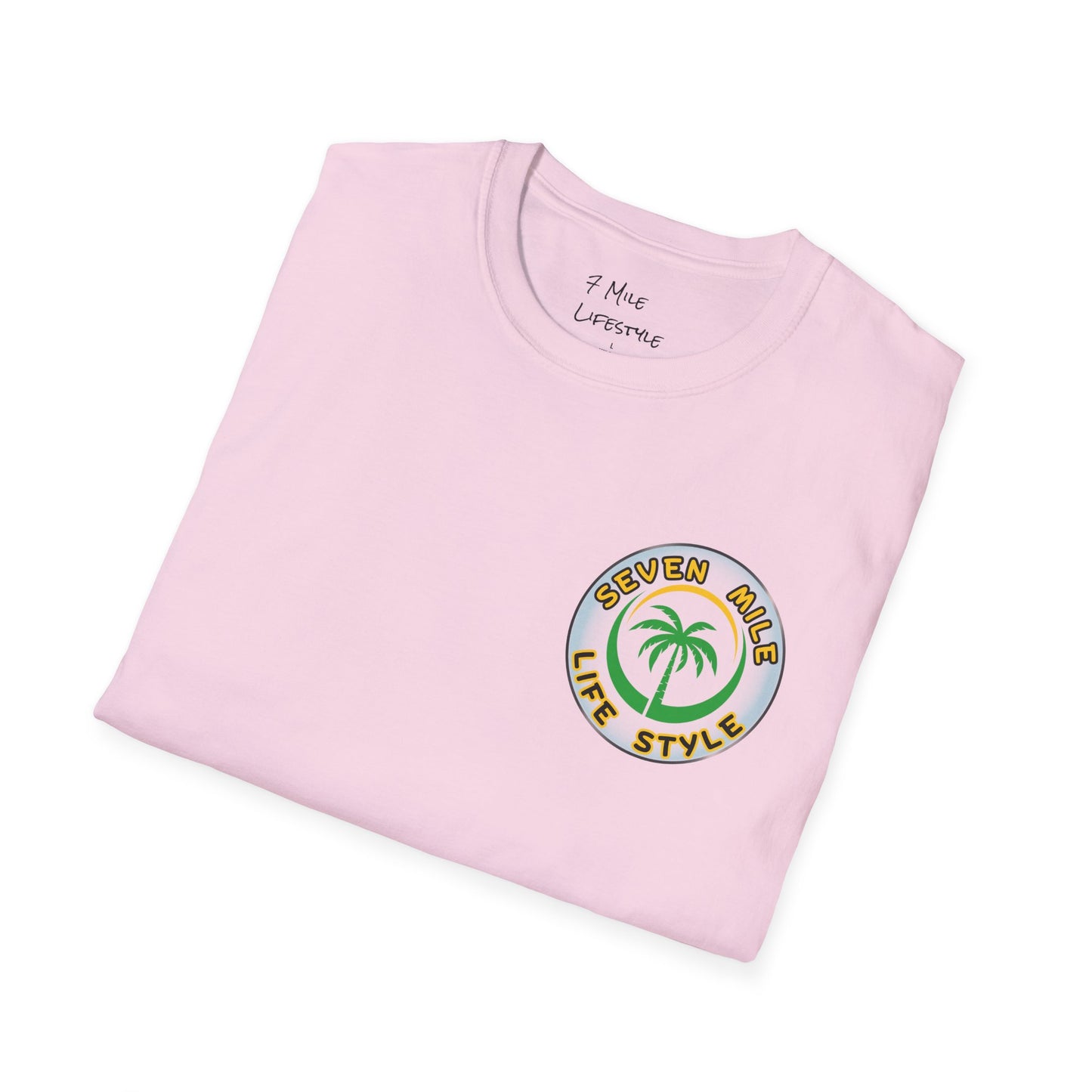 Multi Color Turtle,  Unisex Softstyle Tee,
