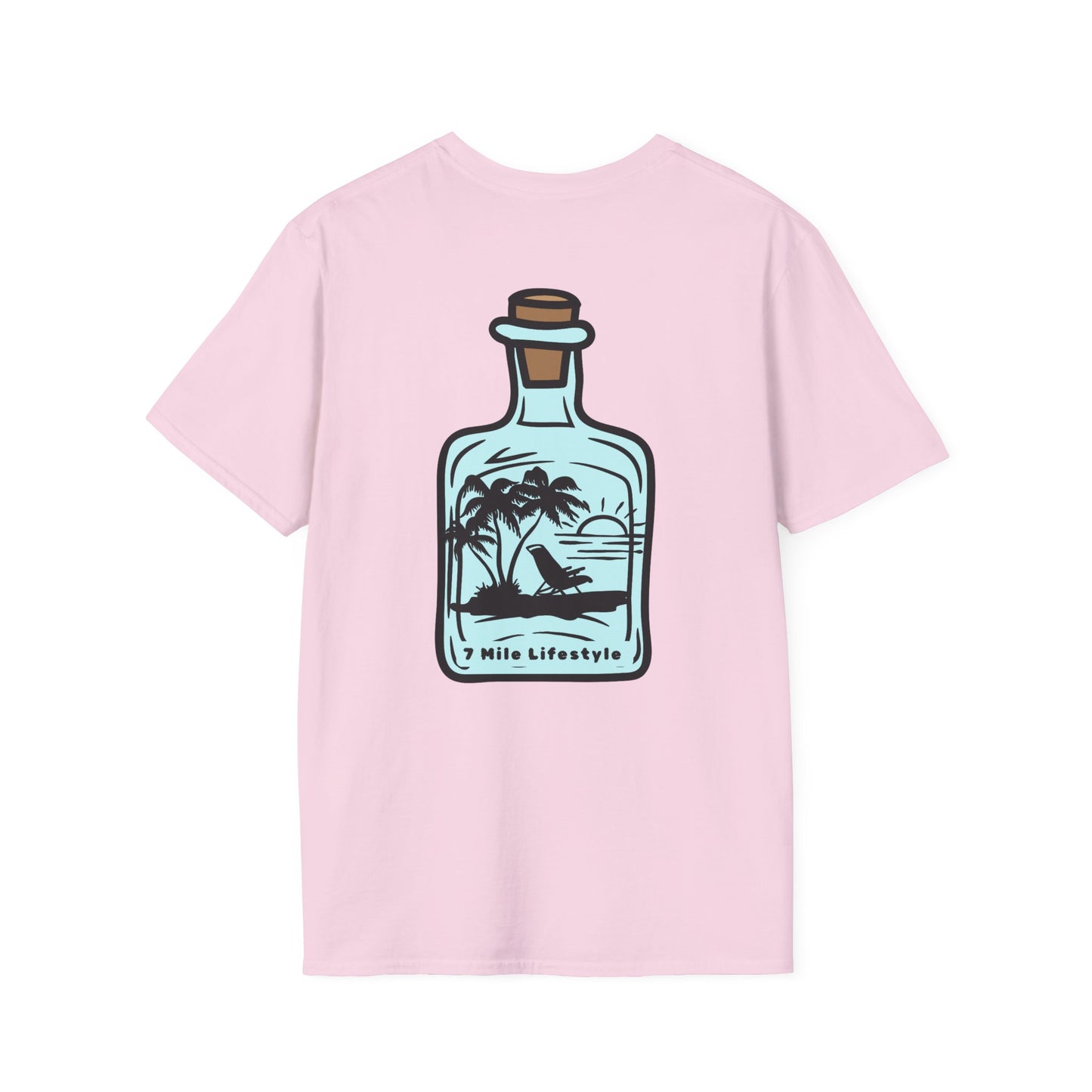 Message In A Bottle, Tropical Lifestyle T-Shirt