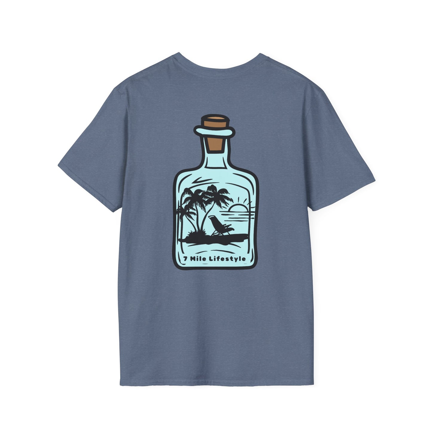 Message In A Bottle, Tropical Lifestyle T-Shirt