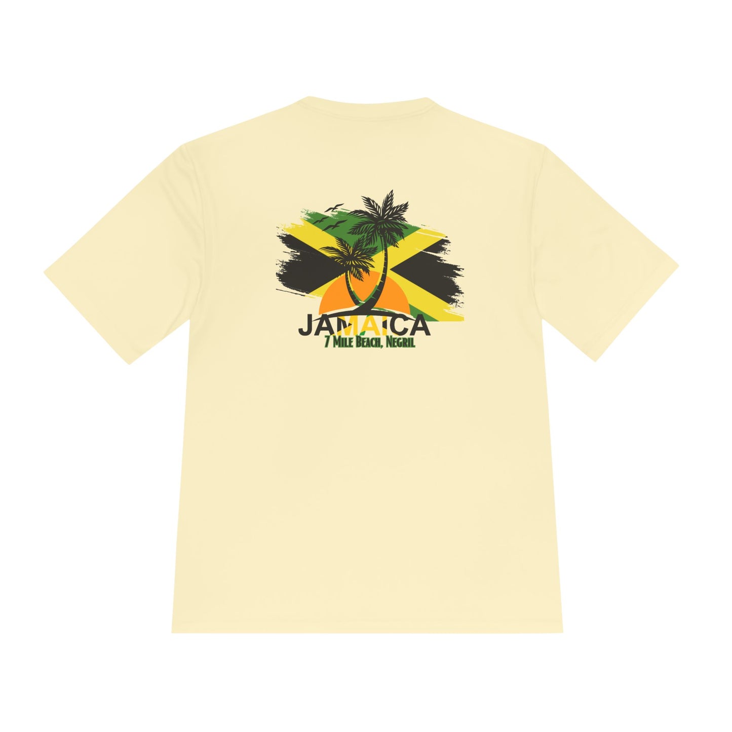 Jamaica Sunset Palms, Unisex Moisture Wicking Shirt