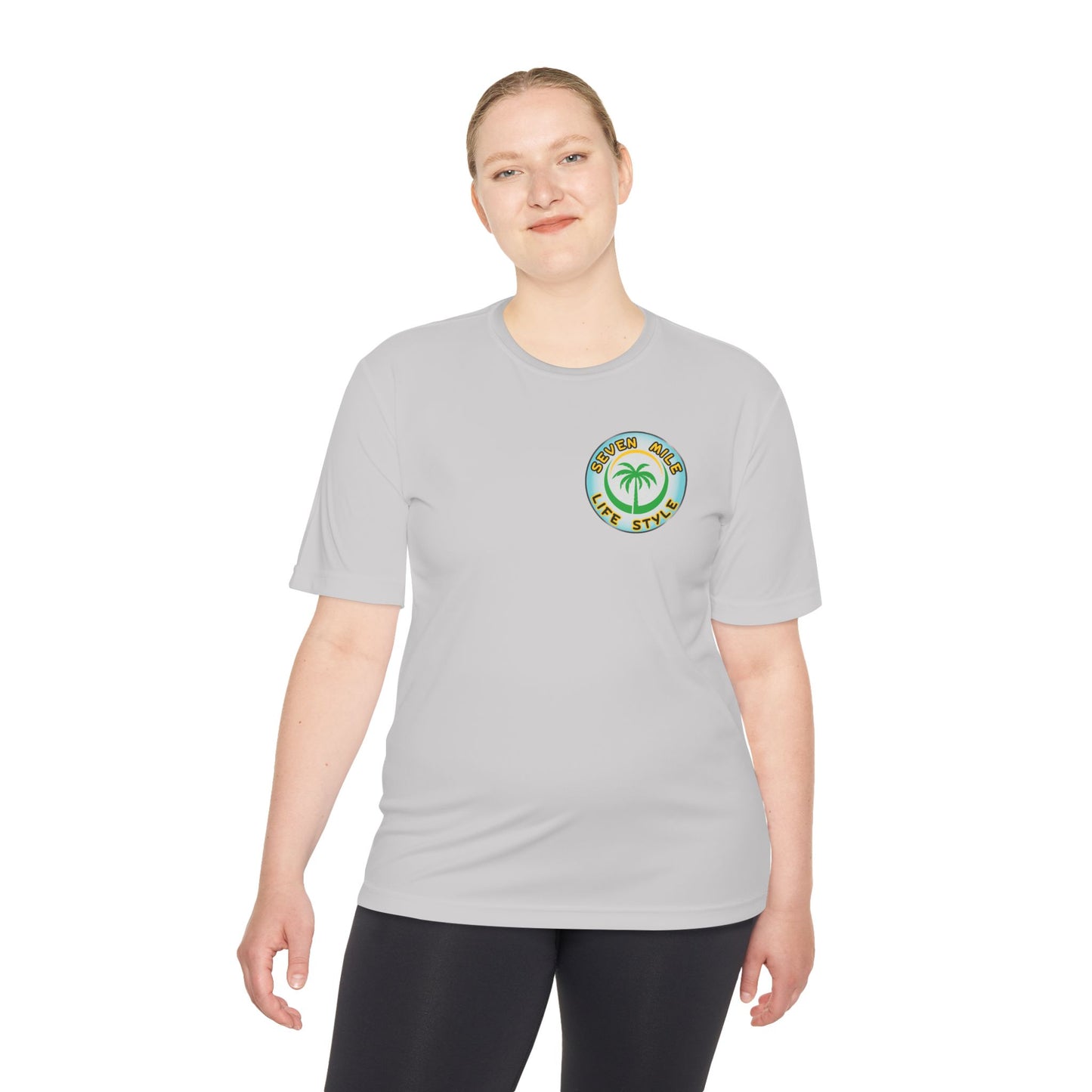Jamaica Sunset Palms, Unisex Moisture Wicking Shirt