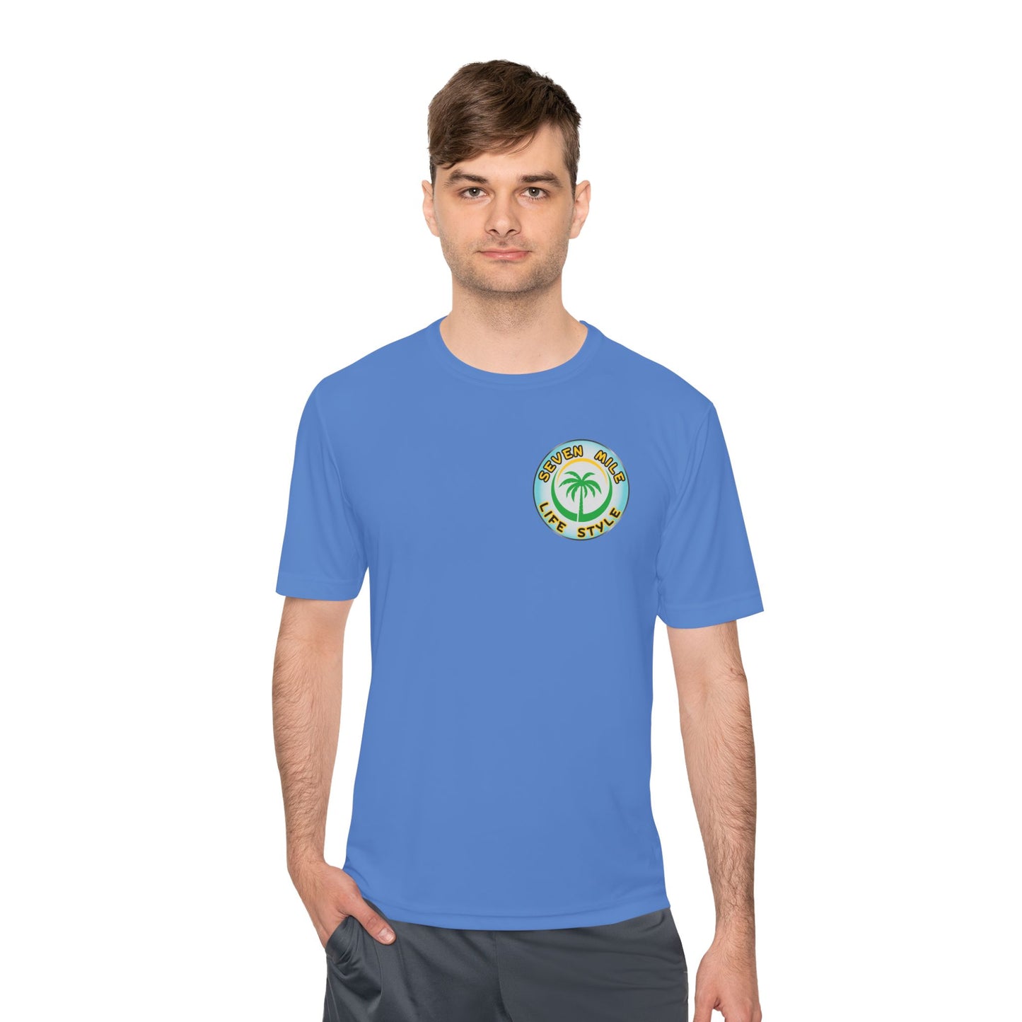 Jamaica Sunset Palms, Unisex Moisture Wicking Shirt