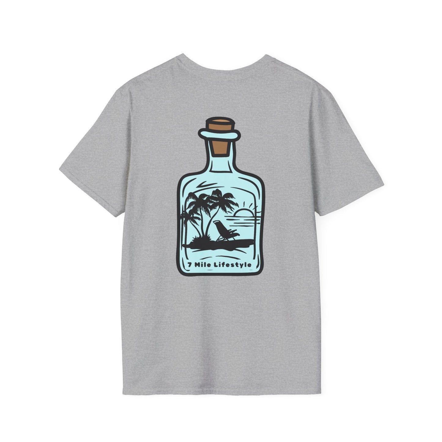 Message In A Bottle, Tropical Lifestyle T-Shirt