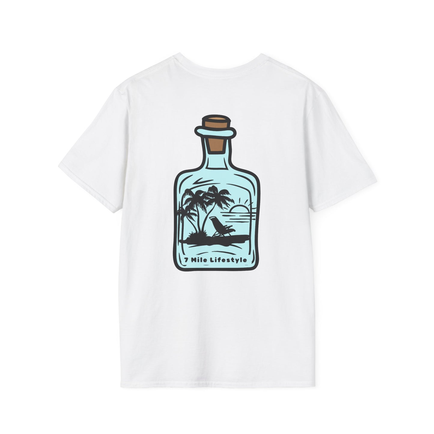 Message In A Bottle, Tropical Lifestyle T-Shirt