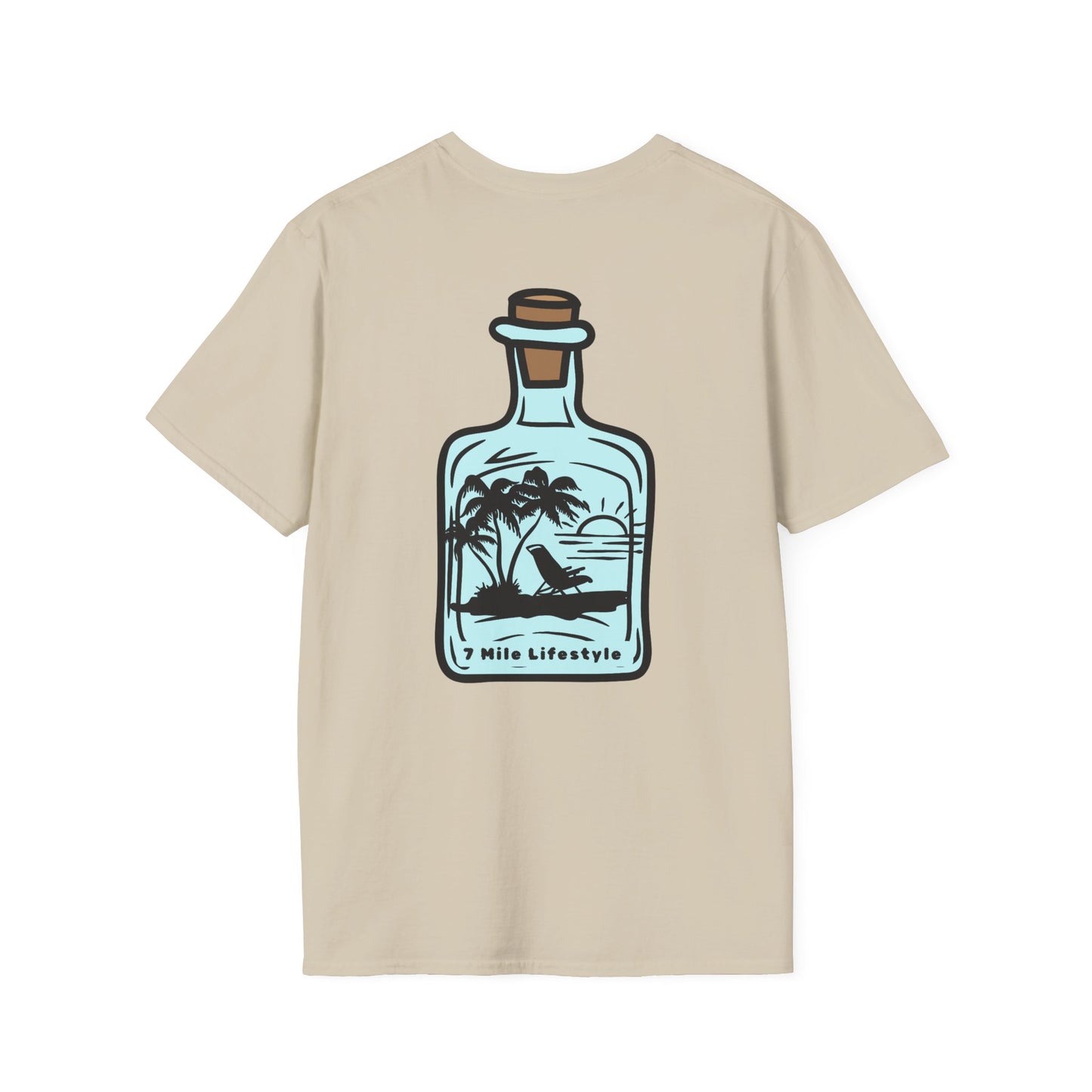 Message In A Bottle, Tropical Lifestyle T-Shirt