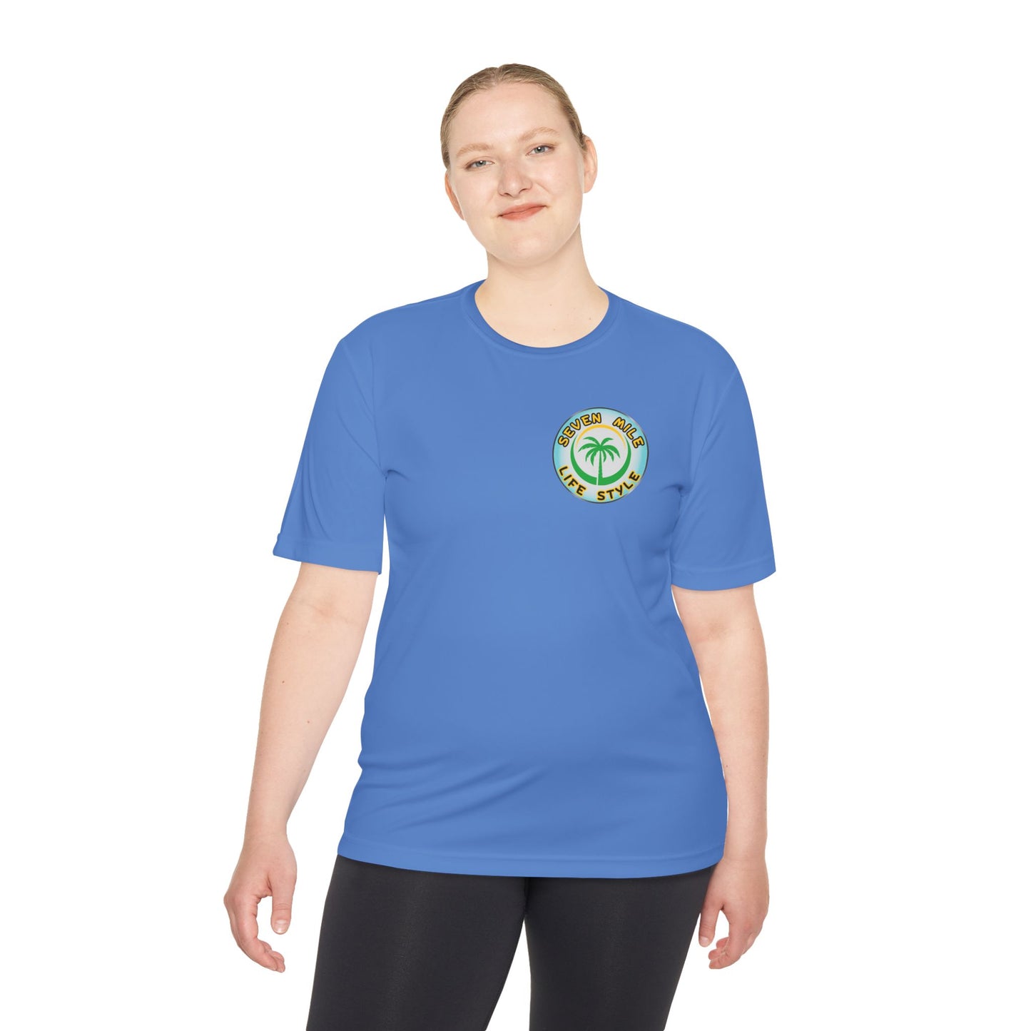 Jamaica Sunset Palms, Unisex Moisture Wicking Shirt
