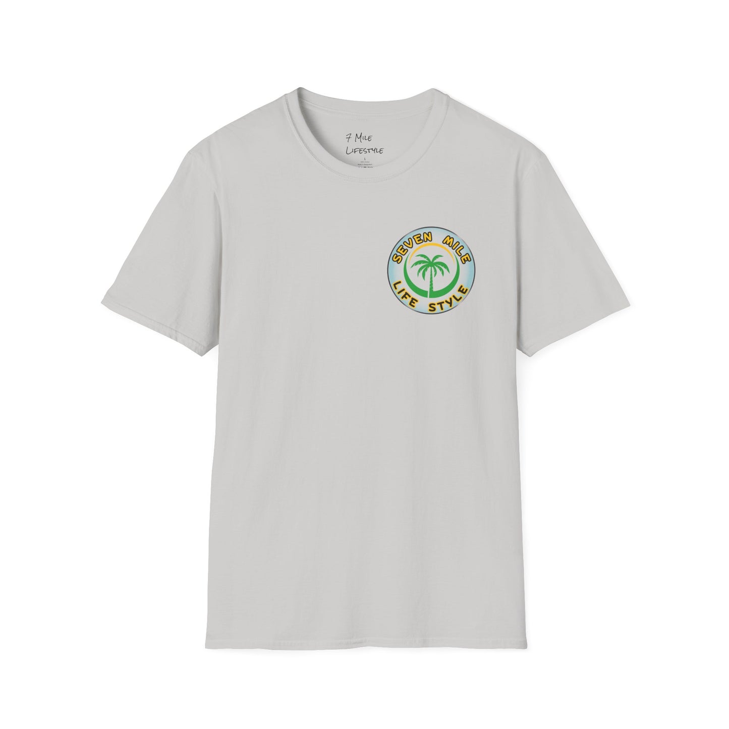 Multi Color Turtle,  Unisex Softstyle Tee,