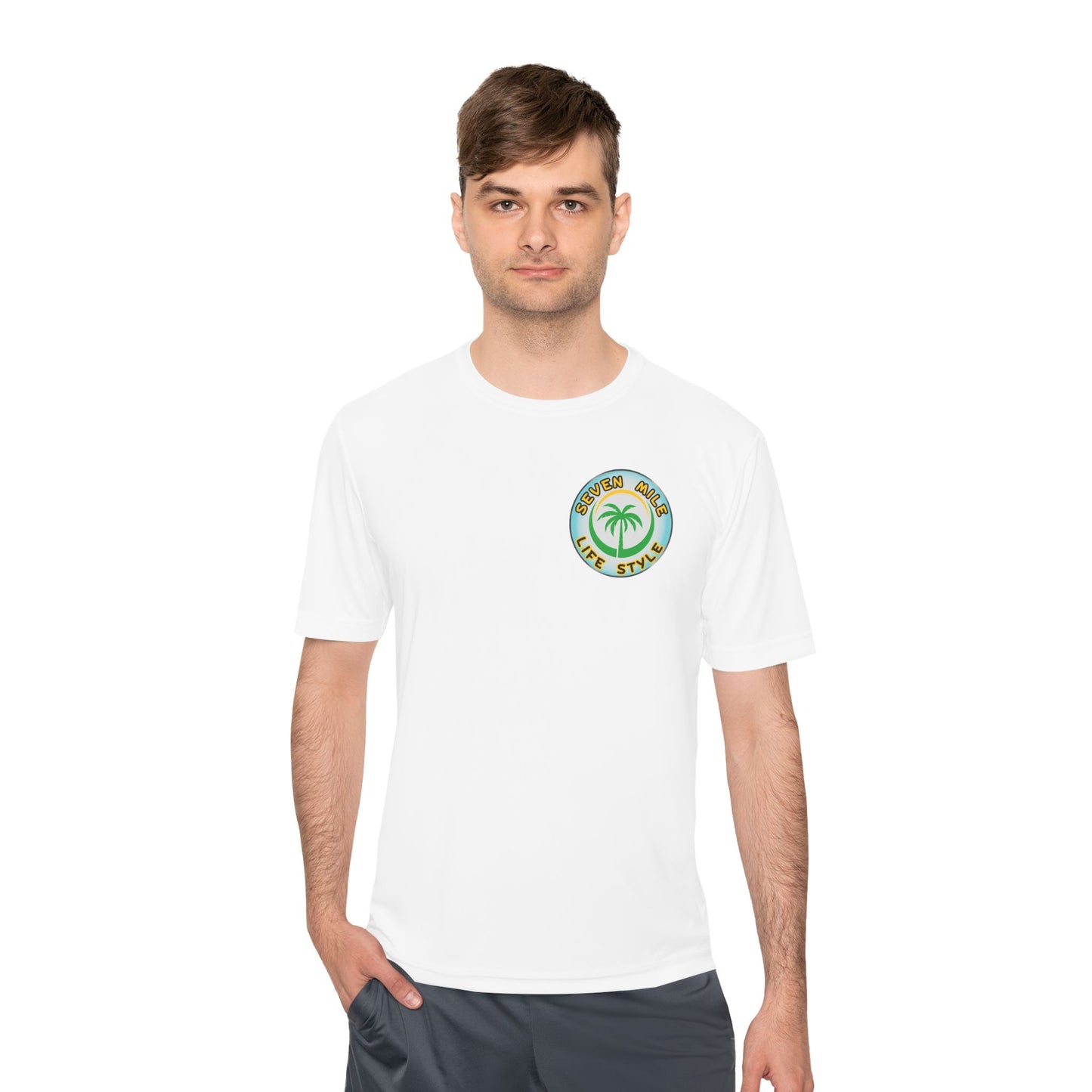 Jamaica Sunset Palms, Unisex Moisture Wicking Shirt