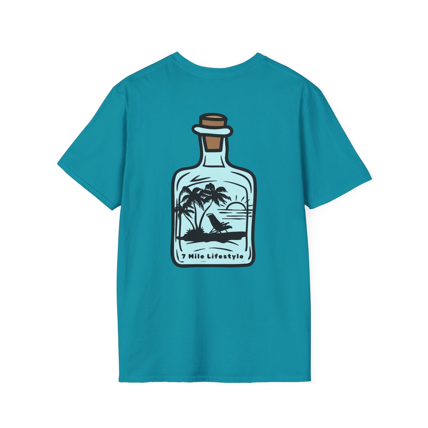 Message In A Bottle, Tropical Lifestyle T-Shirt