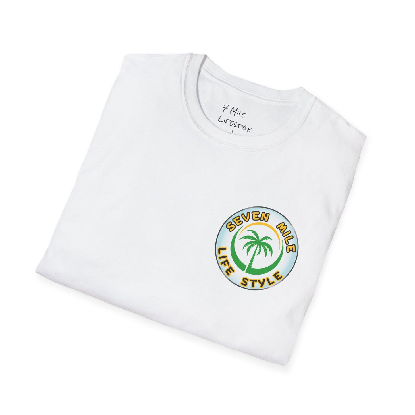 Multi Color Turtle,  Unisex Softstyle Tee,