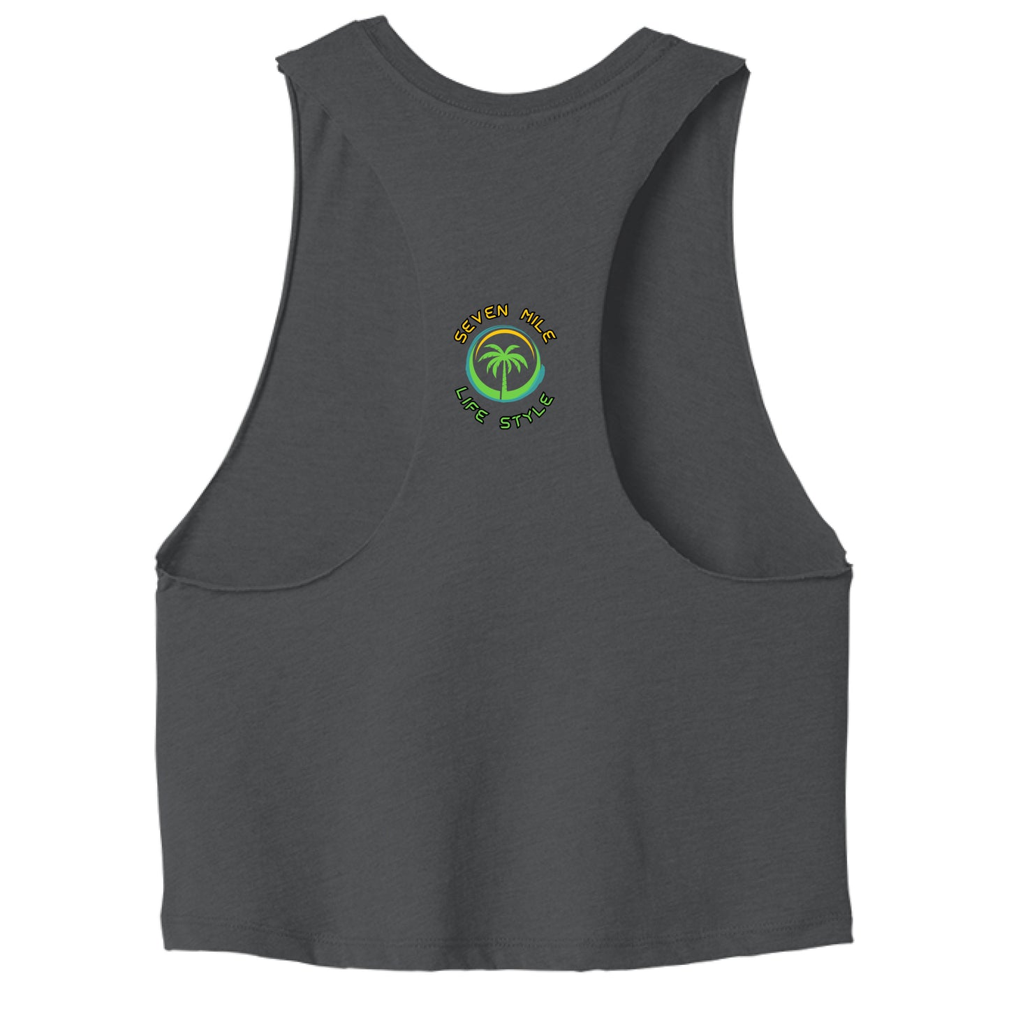 DARK GRY HEATHER - BACK