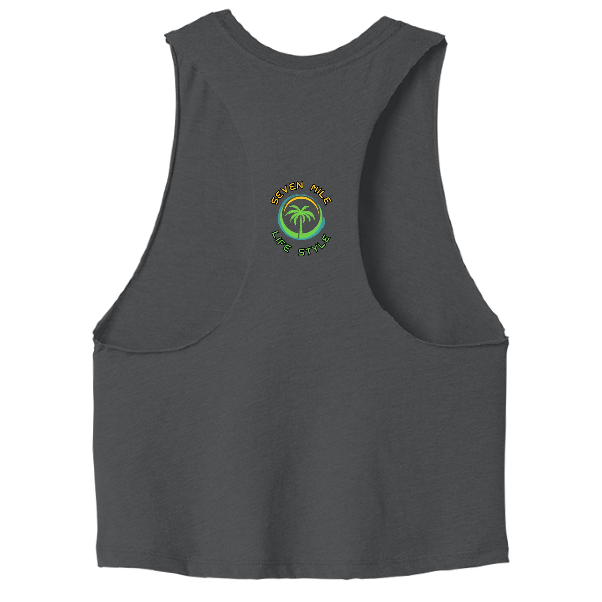 DARK GRY HEATHER - BACK