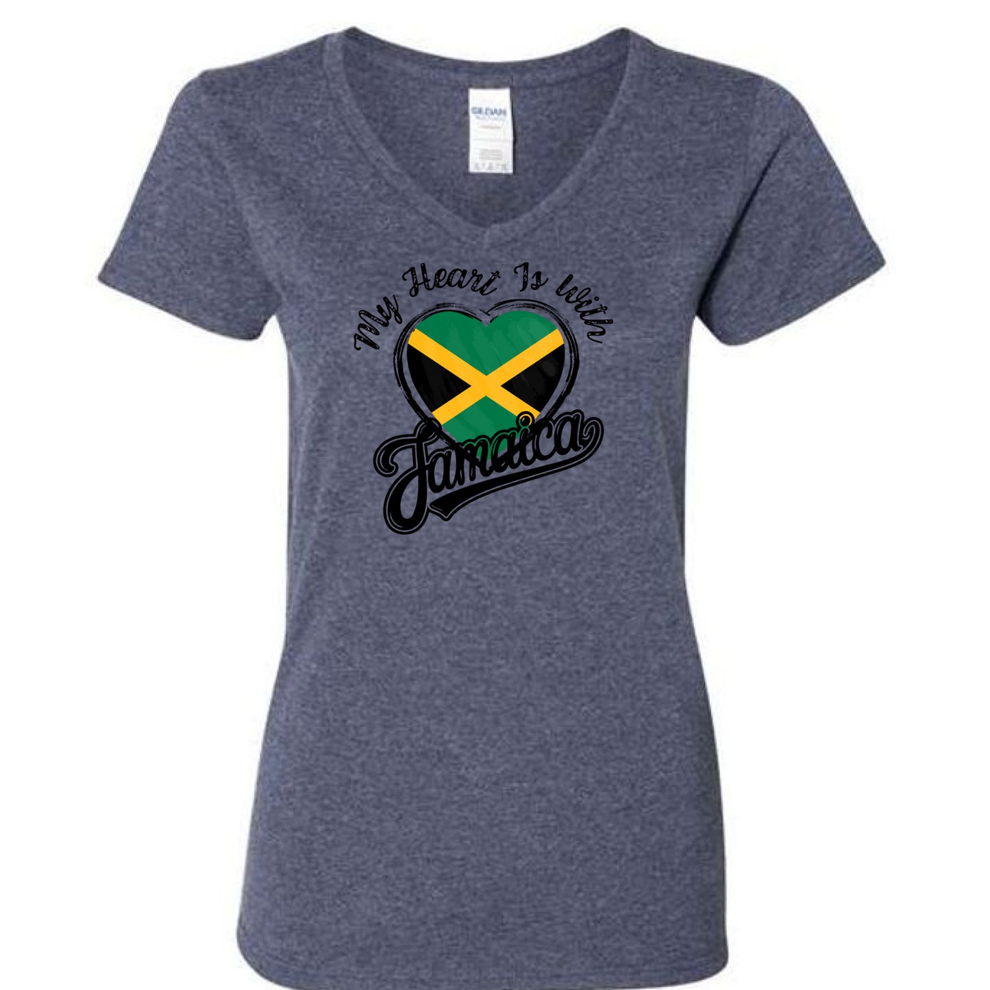 Heather Navy - FRONT