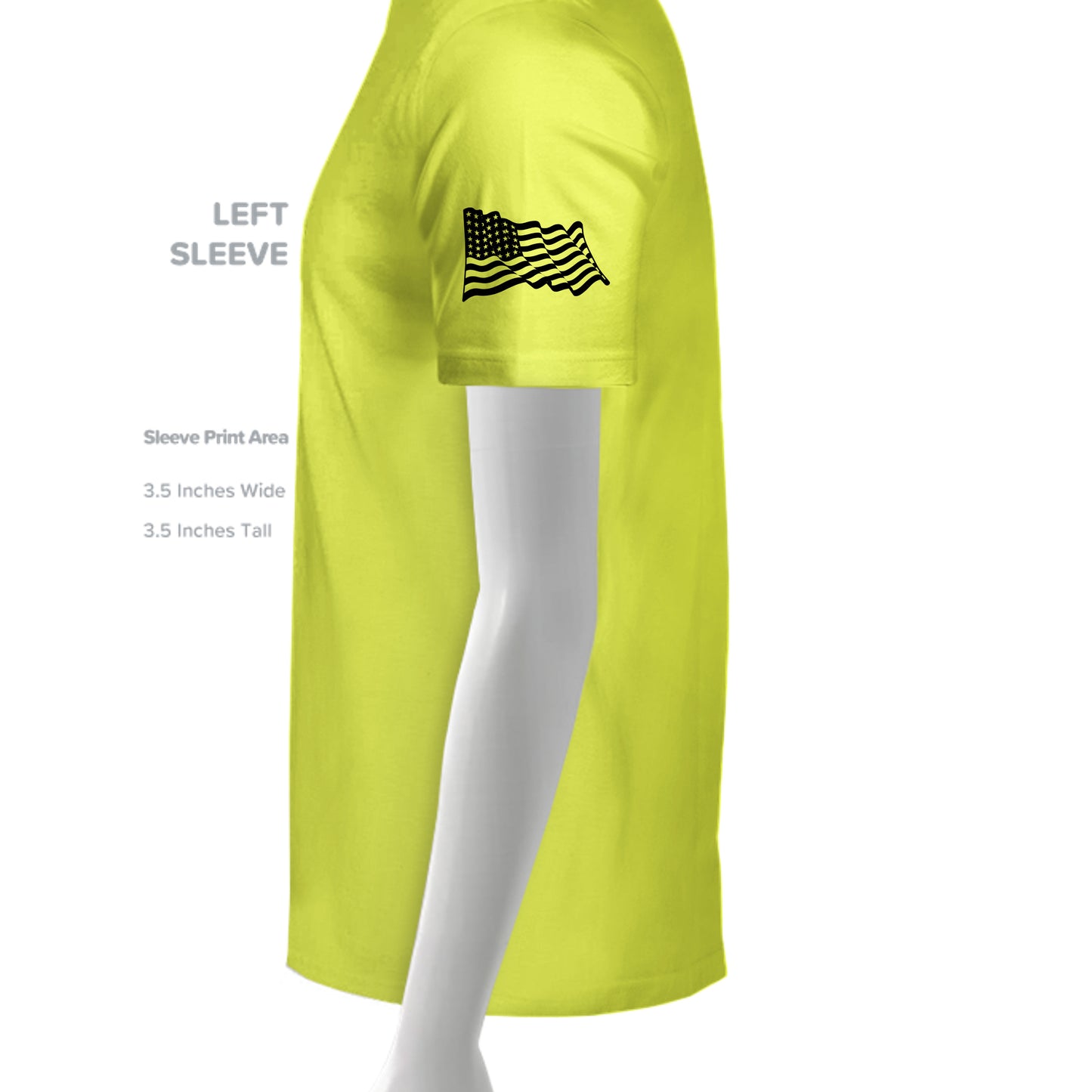 SAFETY GREEN - G200 - SLEEVE_LEFT